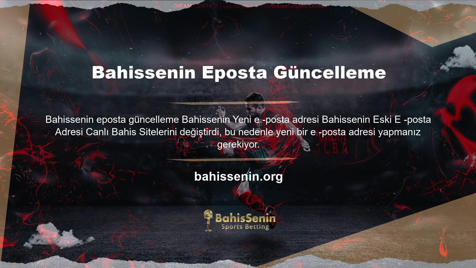 Bahissenin Yeni E -posta Site sabah mevcut değil